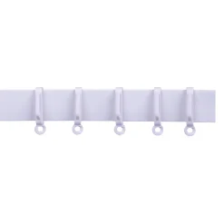 Online GoodHome Rail à rideau pour crochets, blanc 5 m, Kias