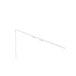 GoodHome Rail à rideau simple extensible Thira blanc L.200/330cm* Rail À Rideaux