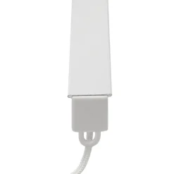 GoodHome Rail à rideau simple extensible Thira blanc L.200/330cm* Rail À Rideaux