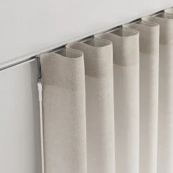 New Rail à rideau simple Patras blanc L.250cm GoodHome