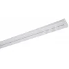 Clearance Monmobilierdesign Rail De Plafond Tringle En Pvc Pour Rideaux à Crochets Blanc Monorail Droit 120 Cm