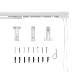 GoodHome Rail filaire extensible simple 60/90 cm Milet* Rail À Rideaux