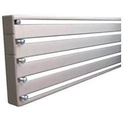 Sale Madeco Rail panneau japonais 3 voies gris L.120 cm