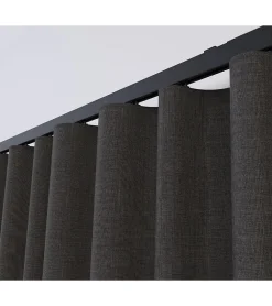 Secodir REV- Tringle Rail REV Réversible en Aluminium - L. 2 m* Panneau Japonais