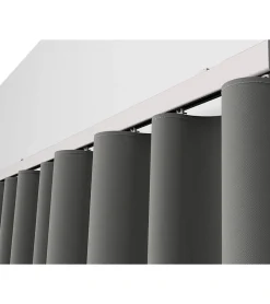Secodir REV- Tringle Rail REV Réversible en Aluminium - L. 1,50 m* Panneau Japonais