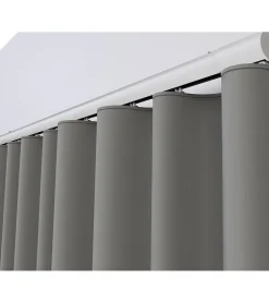 Secodir REV- Tringle Rail REV Réversible en Aluminium - L. 2 m* Panneau Japonais