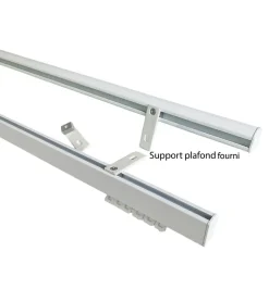 Secodir REV- Tringle Rail REV Réversible en Aluminium - L. 2 m* Panneau Japonais