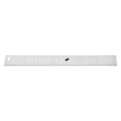 GoodHome Règle de tapissier 58.5 x 6.7cm* Outils Du Tapissier