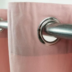 Sale The Deco Factory Rideau 100% coton rose 150x250