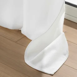 Discount Douceur D'Intérieur Rideau à Œillets 135 x 260 cm Tamisant Isolant Thermique Micropolar Blanc