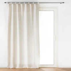Outlet Douceur D'Intérieur Rideau a passants 140 x 240 cm polyester/lin uni Pauline