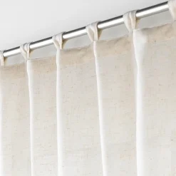 Outlet Douceur D'Intérieur Rideau a passants 140 x 240 cm polyester/lin uni Pauline