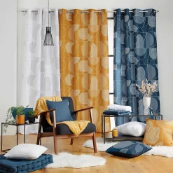 Discount Douceur D'Intérieur Rideau Esquisse - 140 x 260 Blanc