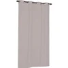 Outlet Dylrev Rideau isolant thermique à œillets, doublure polaire beige taupe L.240 x l.140cm