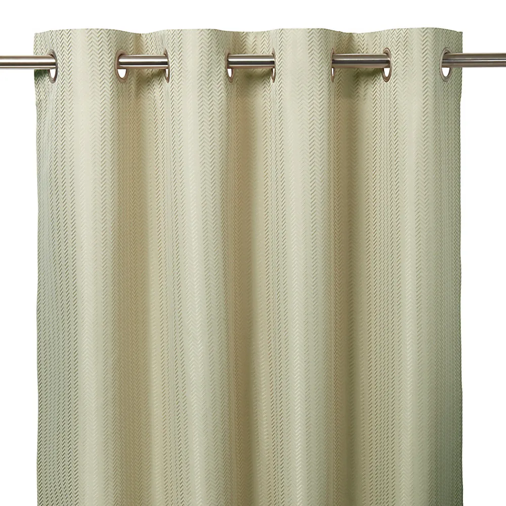 Sale Rideau Jalna coloris naturel l.140 x h.260 cm
