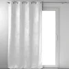 Best Douceur D'Intérieur Rideau occultant 135 x 240 cm velours frappé Mélodie Blanc