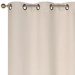 Outlet Dylrev Rideau Occultant beige prêt à poser pour un intérieur élégant