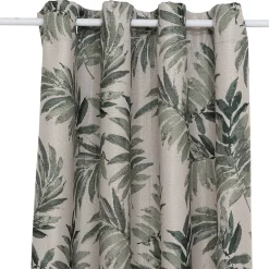 Sale Atmosphera Créateur D'Intérieur Rideau occultant Elena vert 135x260cm - Atmosphera
