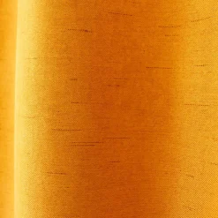 Clearance Home Maison Rideau occultant uni et fileté (140x240 cm - Jaune moutarde)