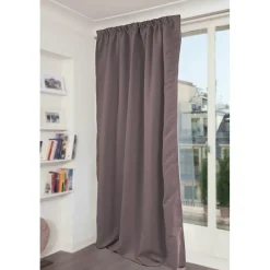 Best Moondream Rideau phonique Galon fronceur - Gris MC7305 140 x 300 (LxH)