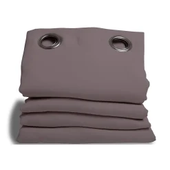 Best Moondream Rideau phonique Oeillets - Gris MC7305 140 x 180 (LxH)