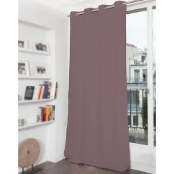 Best Moondream Rideau phonique Oeillets - Gris MC7305 140 x 180 (LxH)