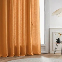 Sale Ornami Rideau tamisant 100% coton flammé 140x250cm
