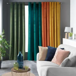 Best Douceur D'Intérieur Rideau tamisant en velours ras (140x240 cm - Rose Clair)