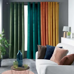 Best Douceur D'Intérieur Rideau tamisant en velours ras (140x240 cm - Rose Clair)
