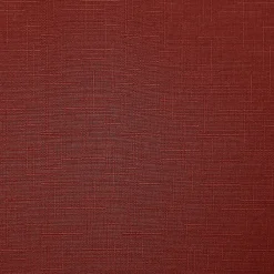 Discount Ornami Rideau thermique à œillets effet lin rouge épice L.240 x l.140cm