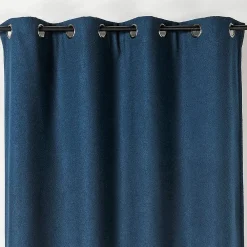 Sale Linder Rideau thermique au style bouclette (140x260 cm - Bleu)
