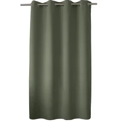 Sale Home Maison Rideau thermique en microfibre doublée (135x180 cm - Vert)