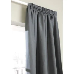 Sale Moondream Rideau thermique Galon fronceur Gris MC458 130 x 250 (LxH)