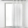 Sale Paris Prix Rideau Voilage à oeillets "Letiko" 140x240cm Blanc