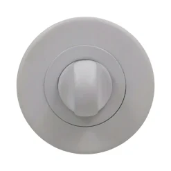Best Rosace de fonction rond à visser à condamnation Duod acier mat blanc Ø52mm