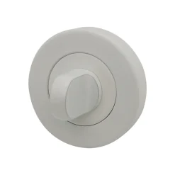 Best Rosace de fonction rond à visser à condamnation Duod acier mat blanc Ø52mm