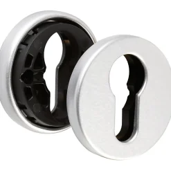 Hot Vachette Rosace ronde argent - Clé I - Bercy, Golf, Orca, Actural et Virgule - La paire -