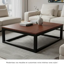 Sale Ambiance Sticker Rouleau adhésif bois noyer foncé au mètre - Autocollants Revêtement Adhésif Cuisine Meubles Salle de bain - 60cmx3m