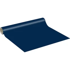 Ambiance Sticker Rouleau adhésif décoratif Vinyle au Mètre - Sticker Lavable Imperméable Mur Cuisine Meubles - 60cmx1m - Bleu foncé* Sticker Et Adhésif Décoratif