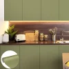 Ambiance Sticker Rouleau adhésif Imperméable Vinyle au Mètre - Sticker Lavable Cuisine Meuble Armoire Porte - 60cmx3m - Vert olive