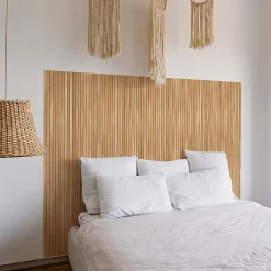 Ambiance Sticker Rouleau revêtement adhésif vinyle au mètre - Sticker mural tête de lit - BOIS SCANDINAVE - 120x160cm* Sticker Et Adhésif Décoratif