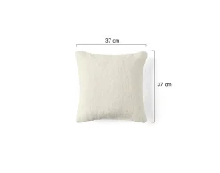 Lisa Design Rune - coussin - en tissu bouclette - 37x37 cm -