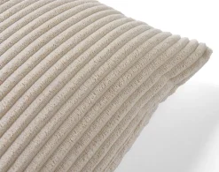 Clearance Lisa Design Rune - coussin - en velours côtelé - 37x37 cm -