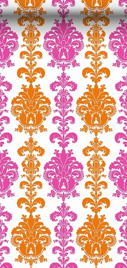 Best Sanders & Sanders papier peint baroque rose et orange - 53 cm x 10.05 m - 935222