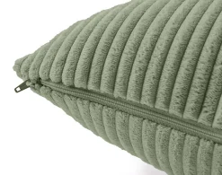 Sale Lisa Design Selma - coussin - en velours côtelé - 60x60 cm -