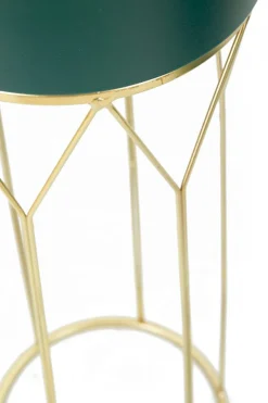 Best Mauro Ferretti Set de 2 cachepots en métal coloré Grent
