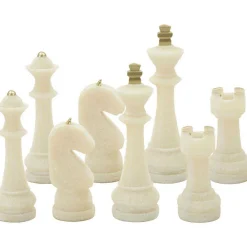 Clearance Mauro Ferretti Set de 8 figurines échec en polyrésine Quarzy