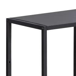 [En.Casa] Set de 4 étagères murales Nostened acier 28 x 28 x 20 cm noir en.casa* Etagère Murale