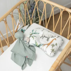 Hot Sevira Kids Coussin cale tête ergonomique en coton Safari