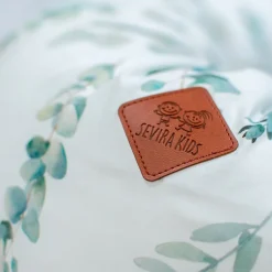 Sale Sevira Kids Coussin de maternité et d'allaitement + housse Eucalyptus